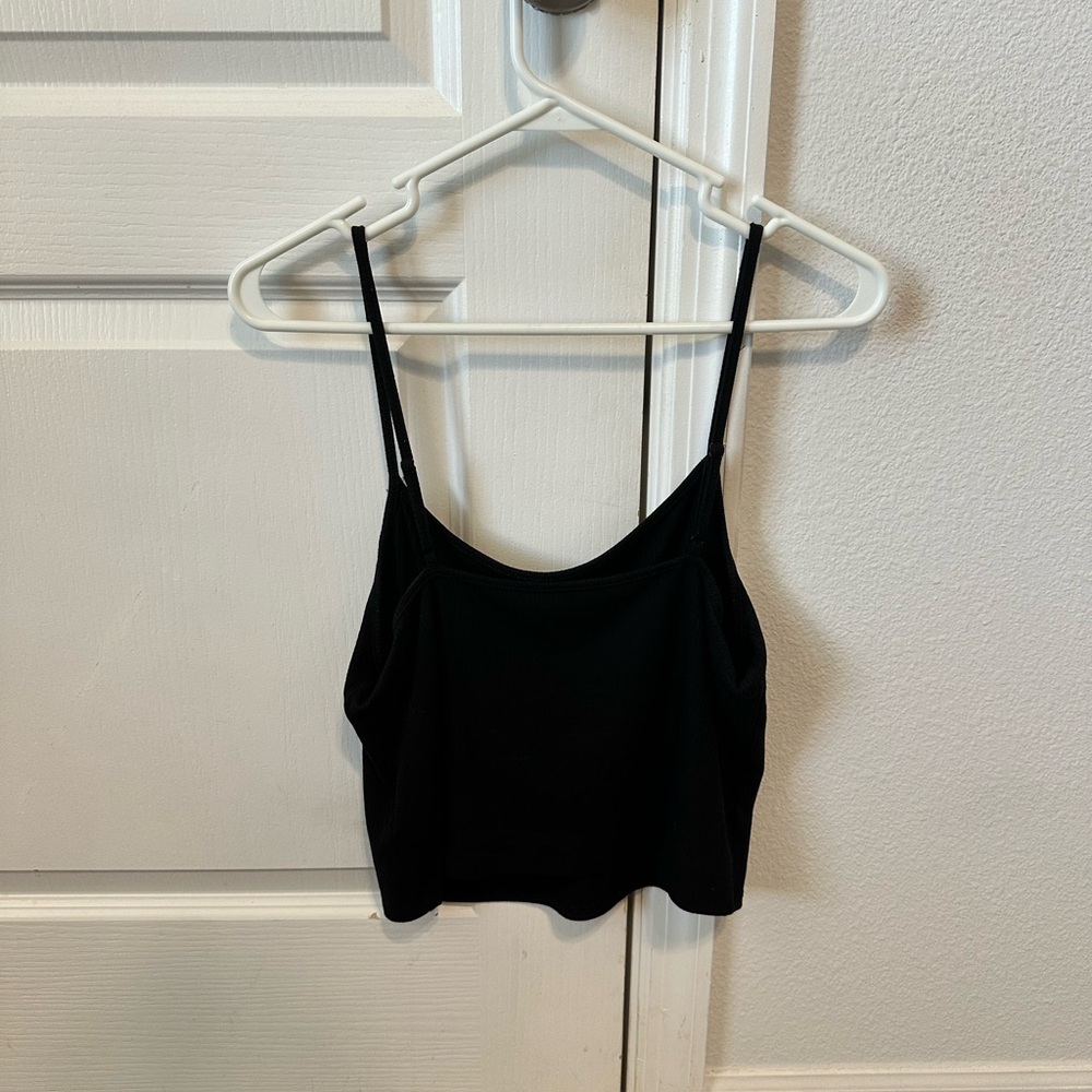 American Eagle Outfitters Size Large Black Tank Top